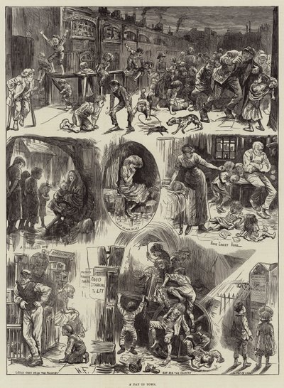 A Day in Town by Harry Furniss